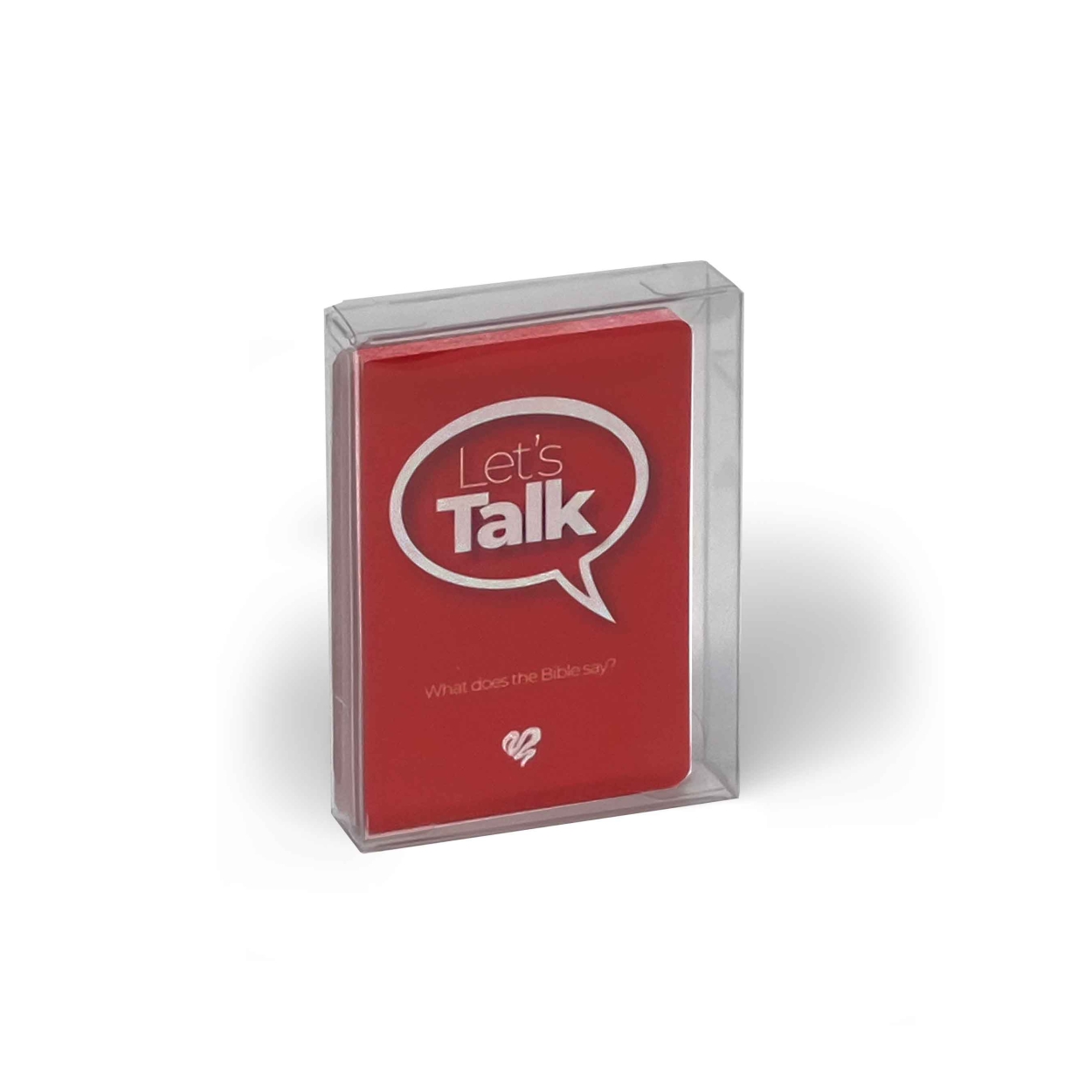 Lets Talk Cards Upright