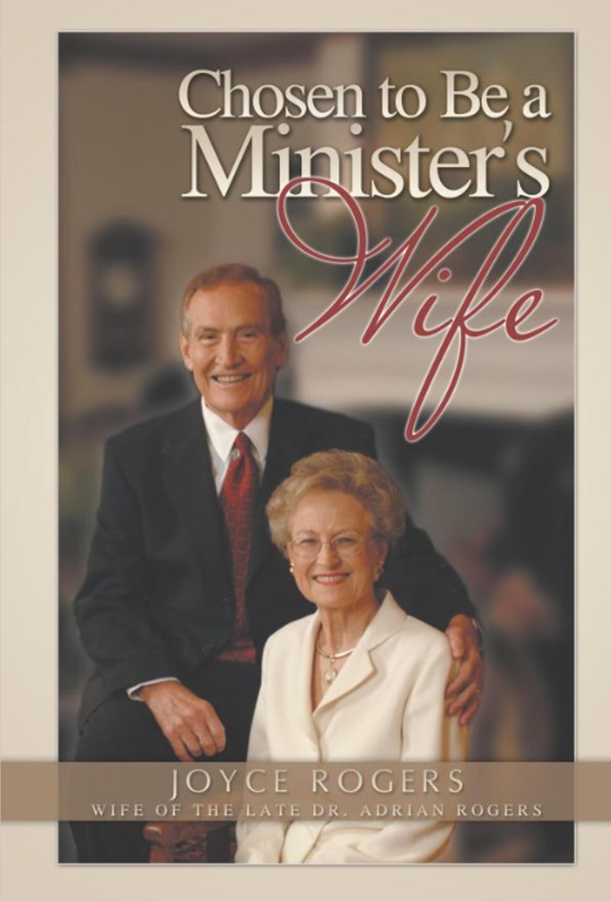 Chosen to be a ministers wife book joyce rogers jb07